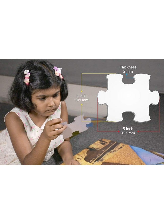 زجياساو أحجية الصور المقطوعة الإبداعية العملاقة ذات الحجم الكبير جدًا للأطفال | لعبة تعليمية للعب الفردي أو اللعب التفاعلي | للأطفال فوق سن 5 سنوات | المقاس - 24 × 36 بوصة - 54 قطعة - Image 4