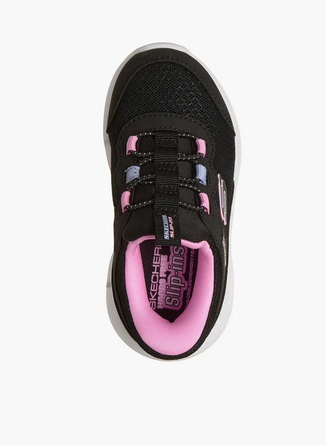 Skechers Girls Bounder Pro Slip-On School Sneakers