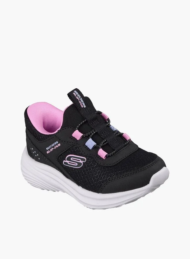 Skechers Girls Bounder Pro Slip-On School Sneakers