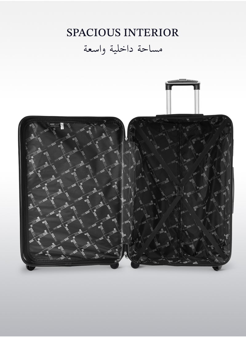 PARAJOHN عربة أمتعة Avo Cabin Size ABS Hardside Spinner مقاس 20 بوصة باللون الأزرق الداكن  - Image 4