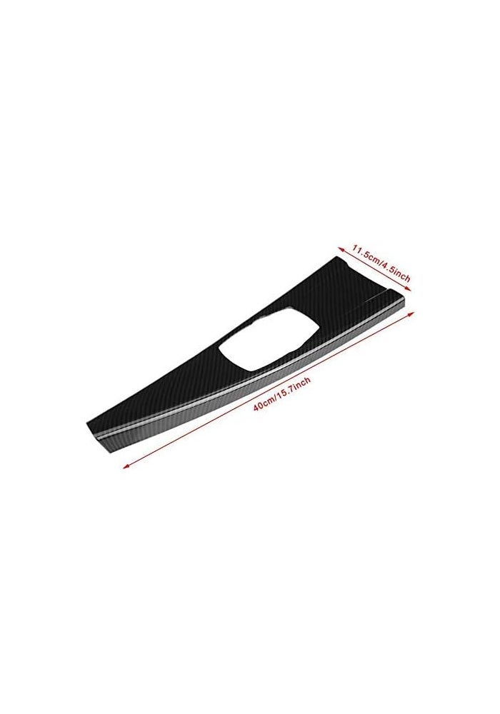 Wivplex Carbon Fiber ABS Interior Multimedia Panel Cover Trim for BMW - Image 2