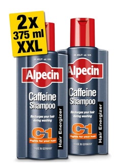 Alpecin Pack Of 2 Hair Loss Caffeine Shampoo 2 x 250ml  - Image 1