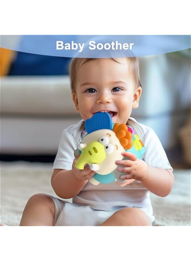 Baby Elephant Activity Cube, Infant Busy Cube Montessori Toy for 1 Year Old, Babies Carseat Plane Travel Toy, Toddler Sensory Development Learning Birthday Gift 6-9-12-18 Months 2 3 Year - Image 4