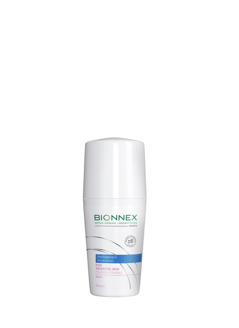 BIONNEX Bionnex Perfederm DeoMineral Roll on For Sensitive Skin 75 ml 
