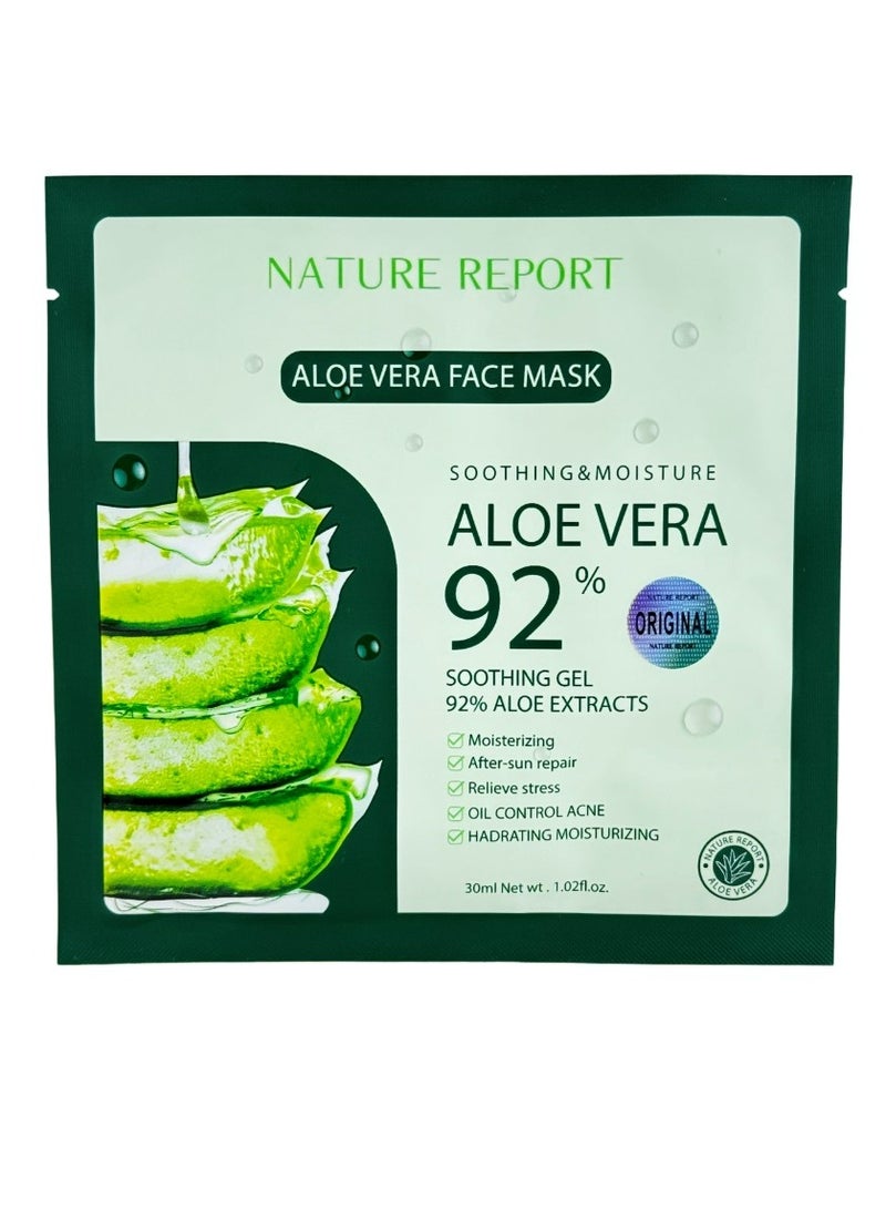 NATURE REPORT Aloe Vera Face Mask 30 ml