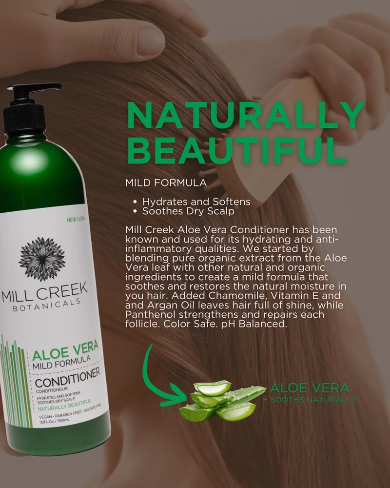 Mill Creek Conditioner 32 oz (Aloe Vera) - Image 5