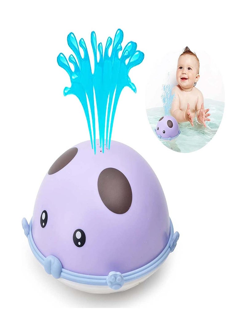 Colorful LED Light Music Bath Toy, Induction Spray Water Sprinkler for Toddlers and Infants, Fun Bathtub Toy for Kids, Enjoyable Bath Time Experience for Babies - Image 1