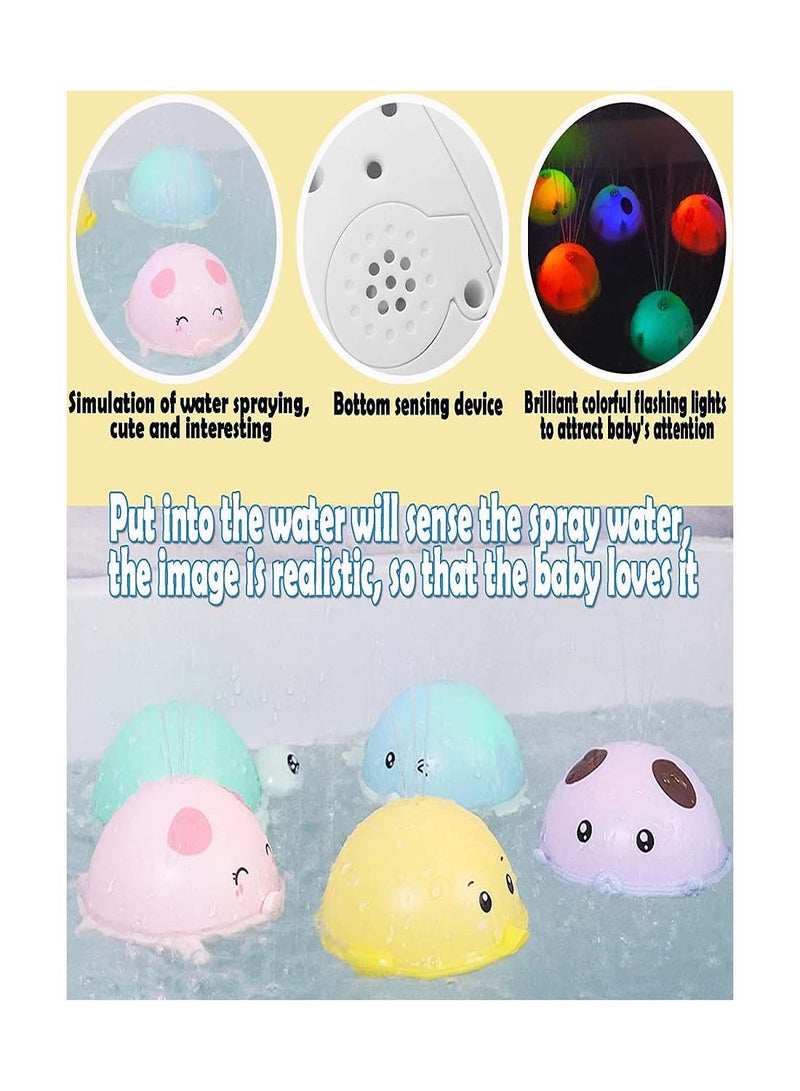 Colorful LED Light Music Bath Toy, Induction Spray Water Sprinkler for Toddlers and Infants, Fun Bathtub Toy for Kids, Enjoyable Bath Time Experience for Babies - Image 5