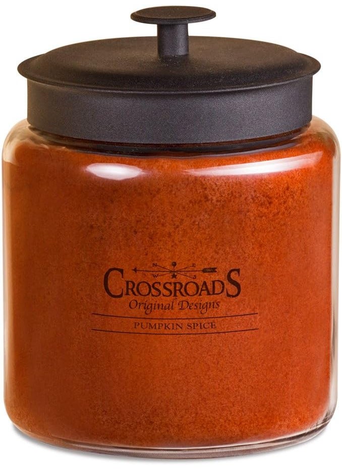 Crossroads Crossroads Pumpkin Spice Scented 4-Wick Candle, 96 Ounce 