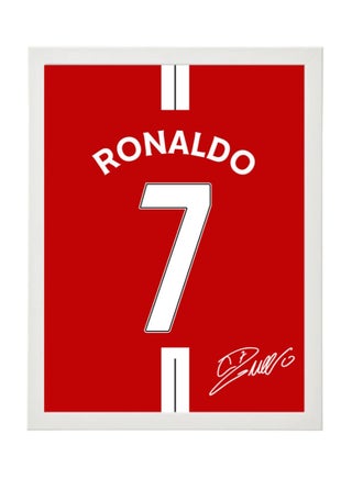 Ronaldo Manchester United Autographed Jersey Poster with Frame 30x40cm - pzsku/ZBFB1929F75E9510C2FC7Z/45/_/1692118121/43df6365-59ad-46e2-8cb7-1f1e09367c7e