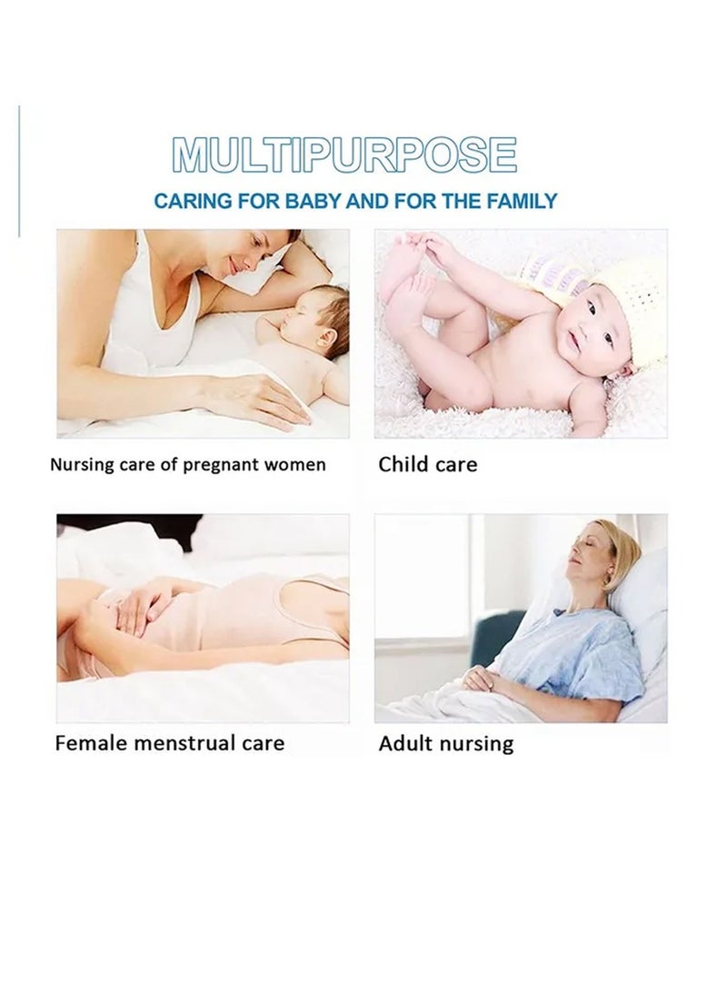 A to Z - Disposable Changing Mat size (45cm x 60cm) Large- Premium Quality for Baby Soft Ultra Absorbent Waterproof - Pack of 225-White - Image 4