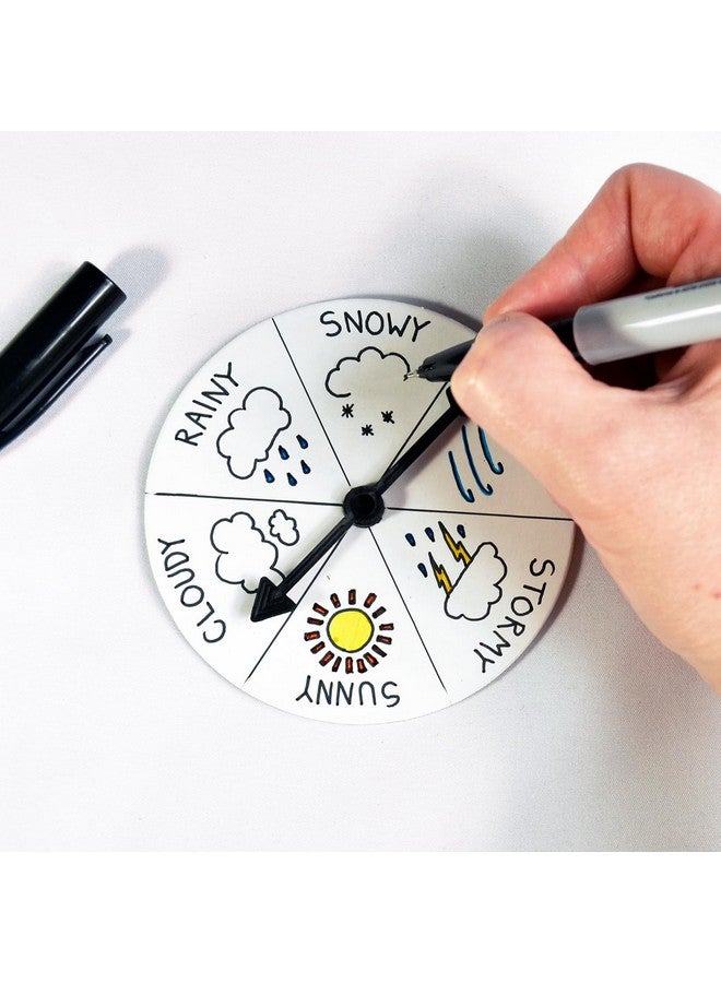 Apostrophe Games 12 لعبة لوحية دوارات السهام، ملحقات ألعاب عائلية - دوارات ألعاب فارغة DIY، أنشئ بنفسك - قطع بديلة - Image 3