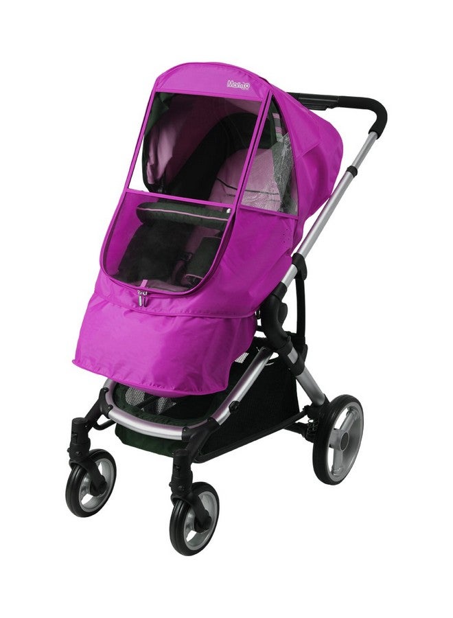 Manito Elegance Beta Stroller Weather Shieldrain Cover (Purple) - Image 1