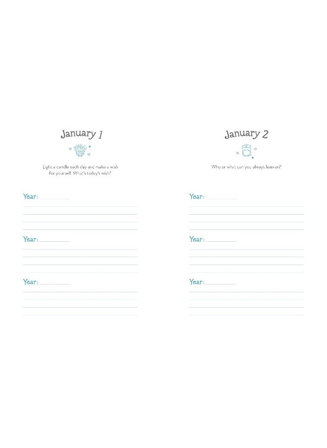 One Question a Day for Self-Care: A Three-Year Journal: Daily Check-Ins for Emotional Well-Being  - Image 2