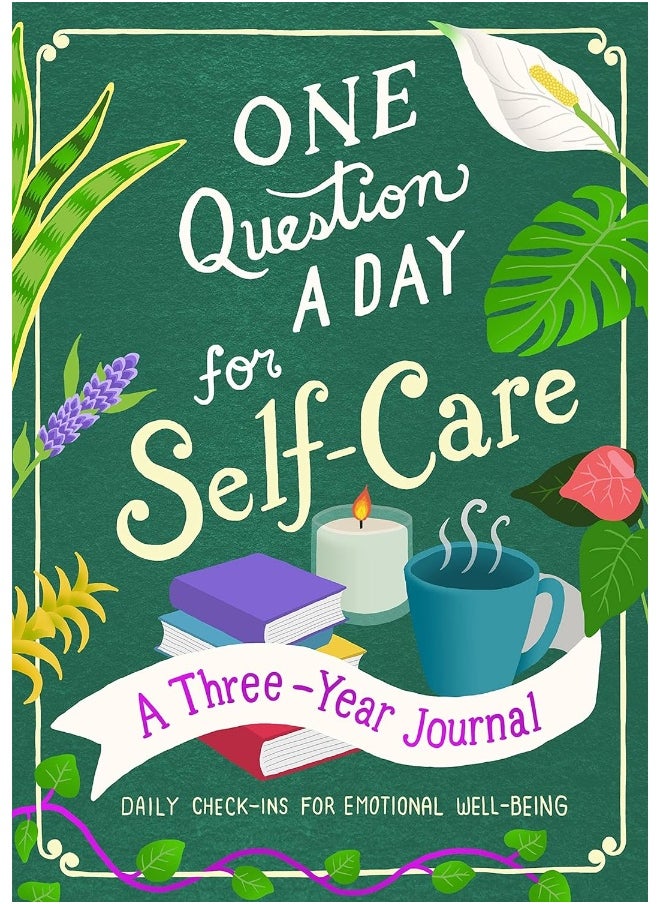 One Question a Day for Self-Care: A Three-Year Journal: Daily Check-Ins for Emotional Well-Being  - Image 1