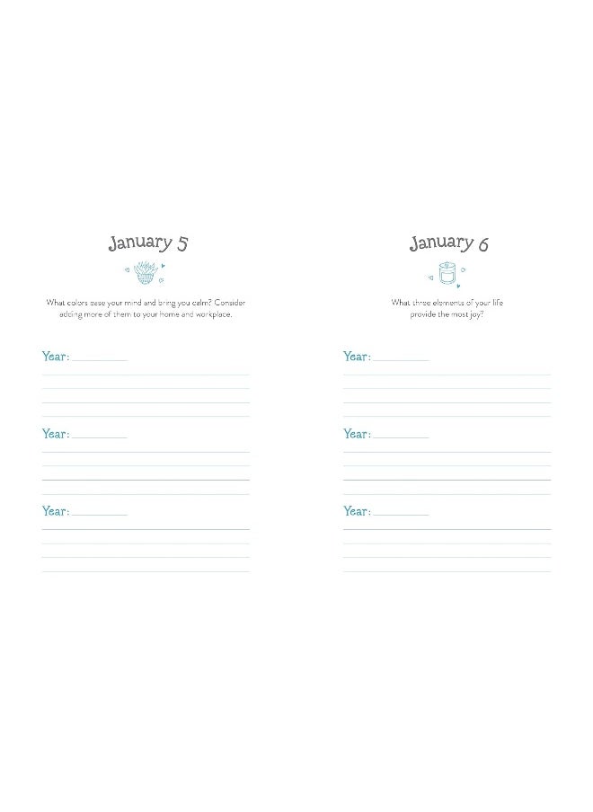 One Question a Day for Self-Care: A Three-Year Journal: Daily Check-Ins for Emotional Well-Being  - Image 4