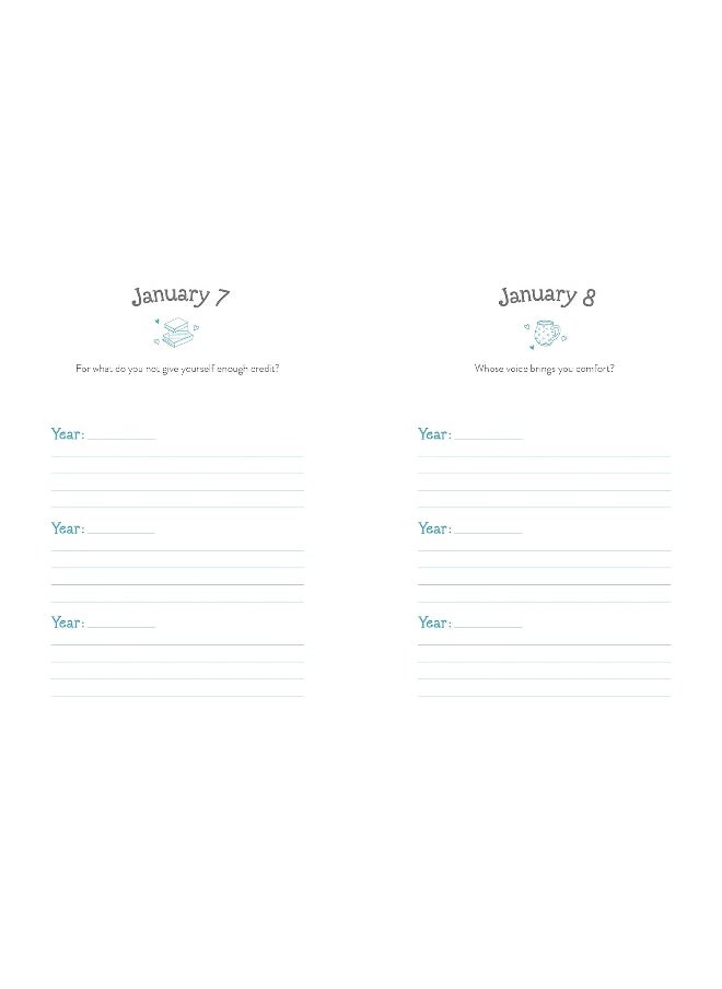 One Question a Day for Self-Care: A Three-Year Journal: Daily Check-Ins for Emotional Well-Being  - Image 5
