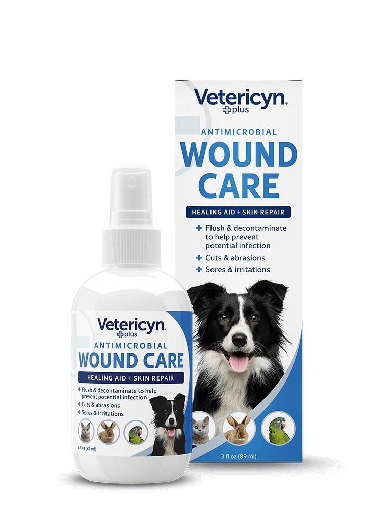 Antimicrobial All Animal Wound and Skin Care Relive Pain 89ml