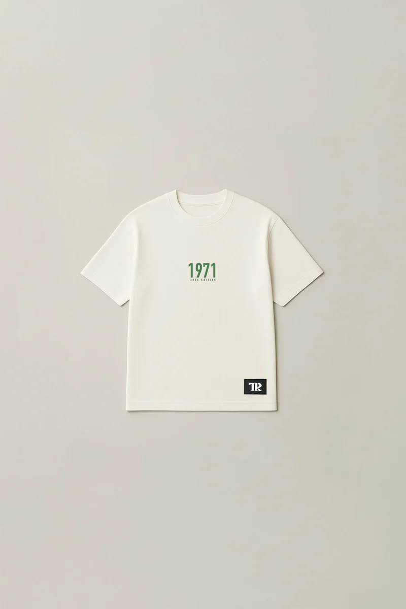 تيربلي ريل MINI Dec 2/1971 Off-White Tee - 2025 EDITION.