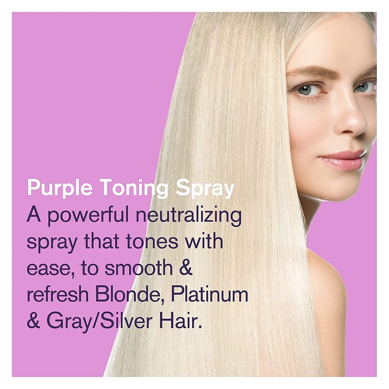 BOLD UNIQ Blonde Toner Spray. Purple Leave In Toning Hair Treatment to Remove Brassy Surface Tones in Blonde, Platinum & Gray/Silver Hair. Paraben & Sulfate Free-PETA Approved Cruelty-free. - Image 2