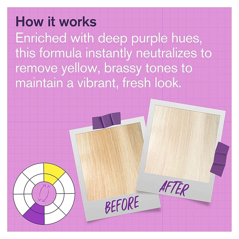 BOLD UNIQ Blonde Toner Spray. Purple Leave In Toning Hair Treatment to Remove Brassy Surface Tones in Blonde, Platinum & Gray/Silver Hair. Paraben & Sulfate Free-PETA Approved Cruelty-free. - Image 4