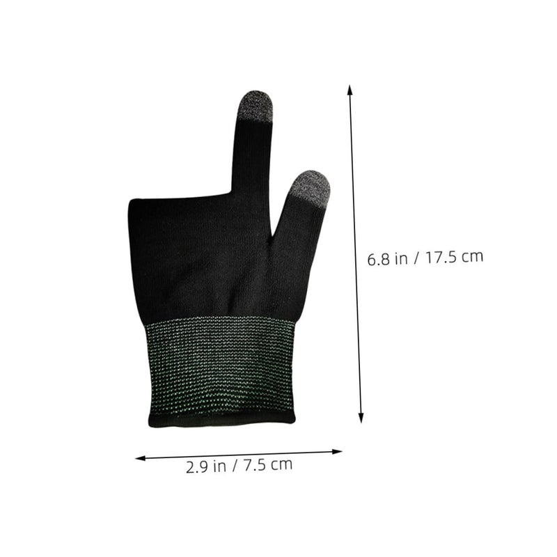 4 Pairs Touchscreen Gaming Gloves Finger Sleeves Breathable Warm Knit for Cycling Climbing - Image 3