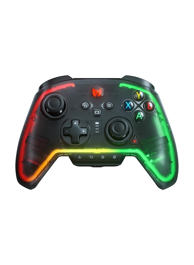 Wireless Controller Rainbow 2 Pro Pc Controllers Motion Aiming Hall Triggers Alps Joystick Custom on 3.5Mm Audio Gaming Controller For Pc Windows Android Ios Switch Controllers 