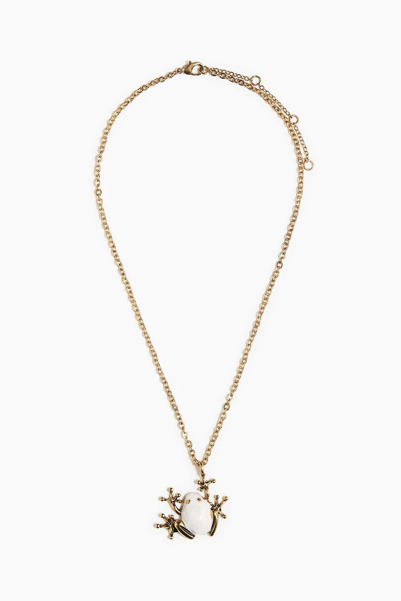 H&M Frog-pendant necklace