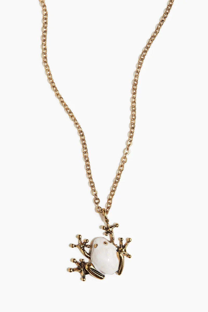 H&M Frog-pendant necklace
