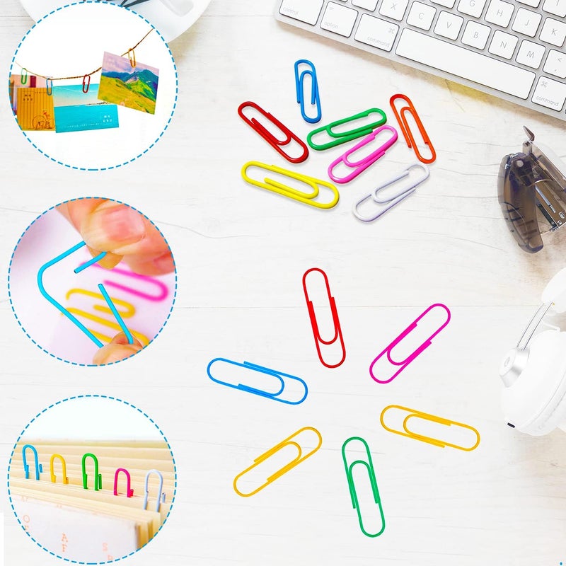 XILILAI 350PCS Binder Clips, Paper Clips, Large Binder Clips Assorted Sizes Set - Back to School - Bulldog Clips, Office Clips, Paper Clamps, Colorful Binder Clips for Office and School Supplies - Image 5