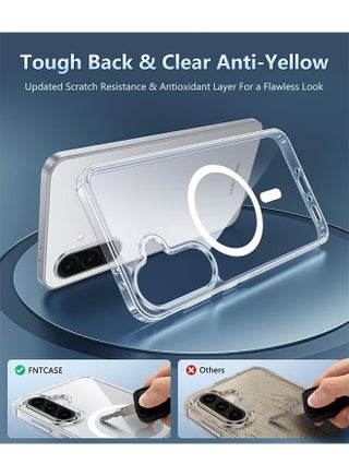 حافظة كريستال كلير لهاتف سامسونج جالاكسي A57، [غير مصفرّة][زوايا معززة] حافظة واقية مضادة للصدمات للشحن اللاسلكي لهاتف جالاكسي A57 - view 5