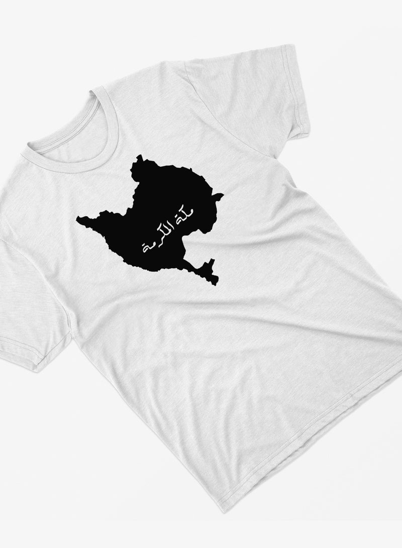 Fashion World Cotton T-shirt Printed with High-quality Makkah map - Image 2
