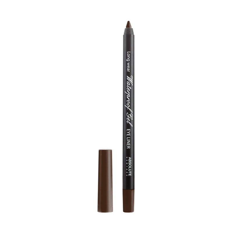 Absolute New York Waterproof Gel Eye Liner (NFB83 Dark Brown)