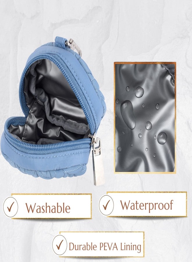 SEWBOO Pacifier Holder Case with Clip, Pacifier Pouch Cover,Pacifier CharmPod with Clasp to Easily Attach to a Diaper Bag or Purse Baby Pacifier Box,Pacifier Storage Container for Mom Bag - Image 3