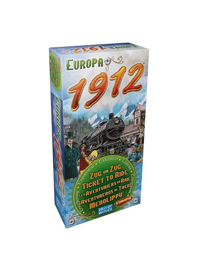 Days of Wonder Ticket To Ride Europa 1912 Board Game Expansion Family Board Game Board Game For Adults And Family Train Game Ages 8+ For 2 To 5 Players Made By Days Of Wonder - Image 2