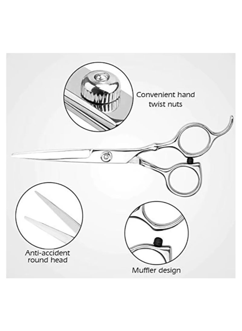 Generic - Hair Cutting Scissors Stainless  High quality and the latest materials at a reasonable priceUnbreakableIt lasts for lifeSuitable for all agesCan be in the salonsIt gives an amazing and beautiful look - Image 1