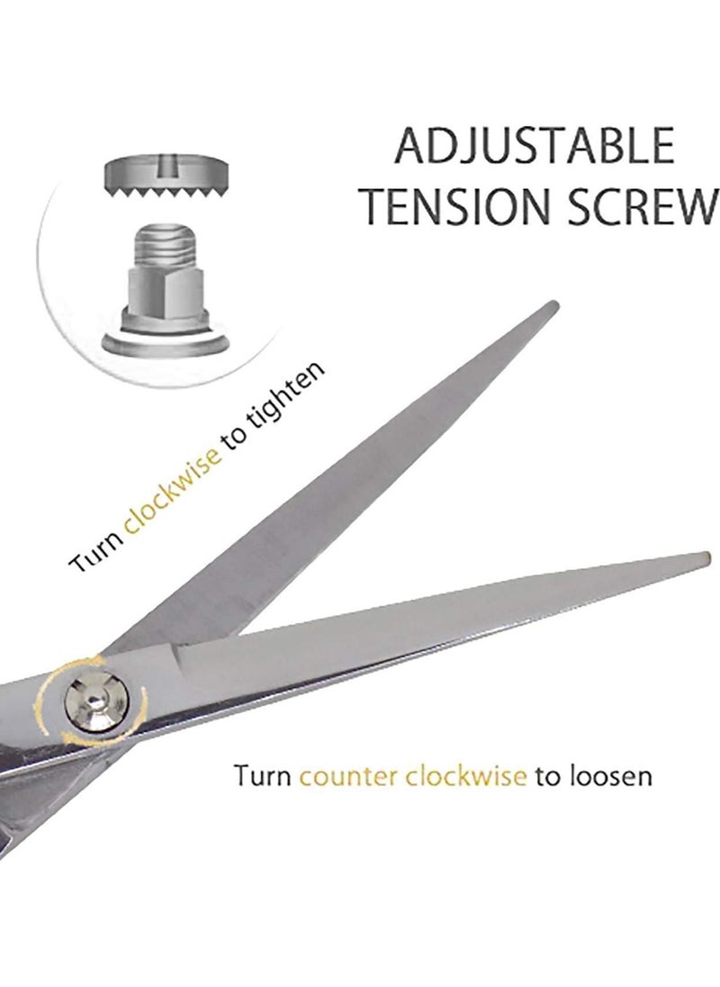 Generic - Hair Cutting Scissors Stainless  High quality and the latest materials at a reasonable priceUnbreakableIt lasts for lifeSuitable for all agesCan be in the salonsIt gives an amazing and beautiful look - Image 1