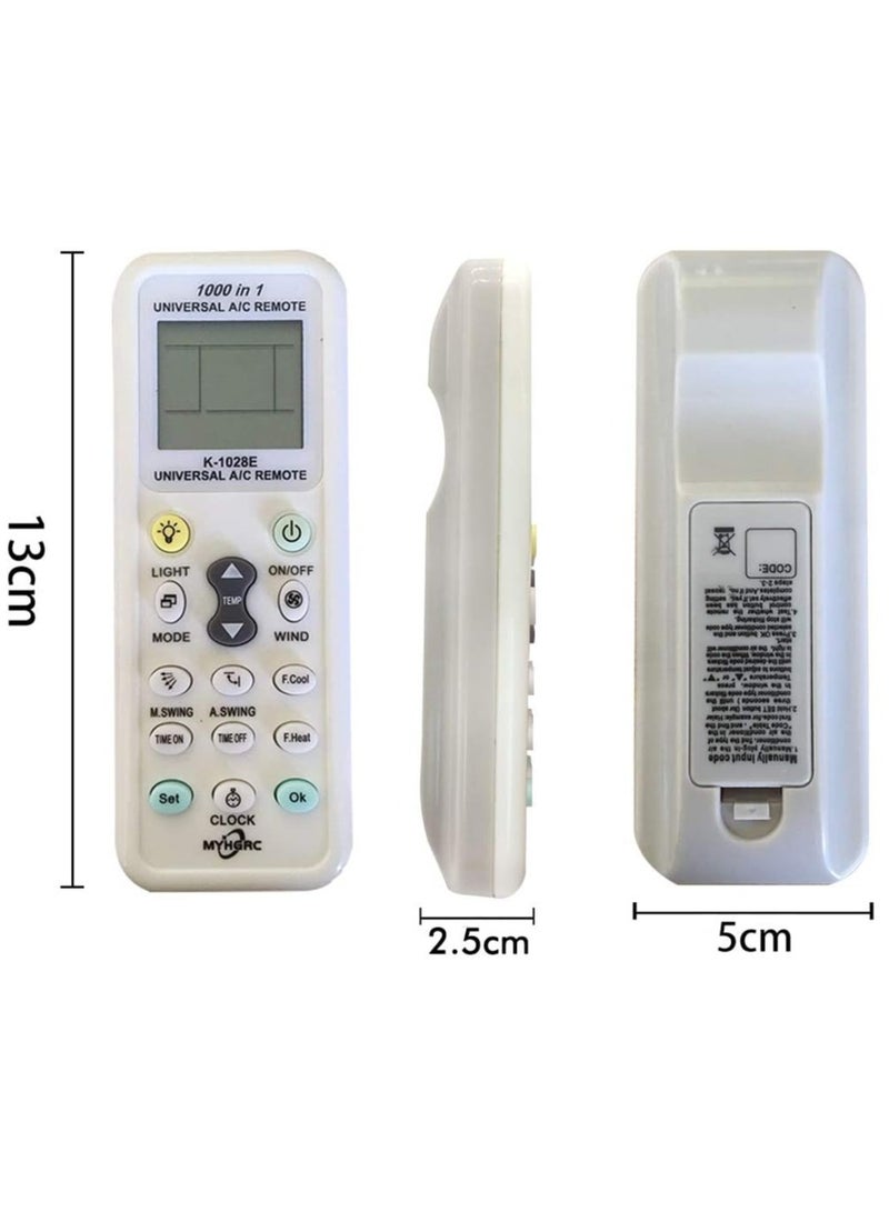 ELTRAZONE Universal Air Conditioner A/C Remote Control for Haier, Hitachi, Panasonic, LG, Sharp, Gree, Midea, Bosch, Toshiba, Sanyo Air Conditioner Remote Control with Battery - Image 5