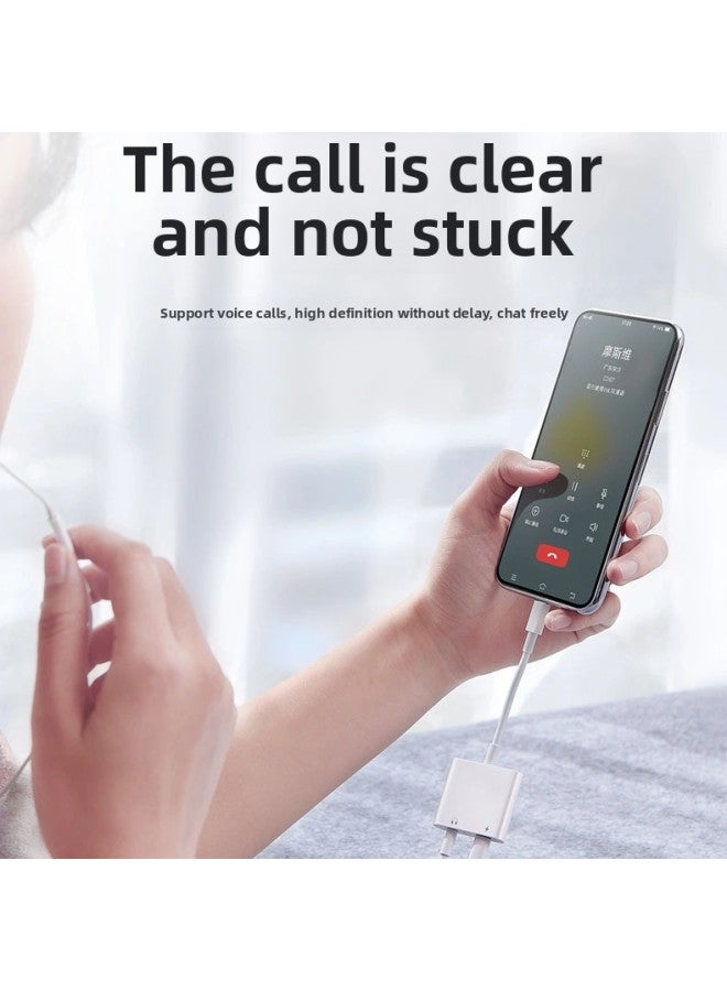 Type-c Mobile Phone Adapter For Apple Huawei 35mm Headset Song Call Adapter Wholesale-Interface Form:Typec+dc3.5 Interface 【pd60w Fast Charge】 - Image 4