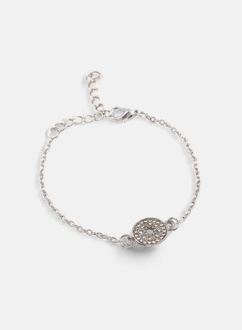 SOHI Celestrial Arrow Multi-Layer Artificial Bracelet Jewellery