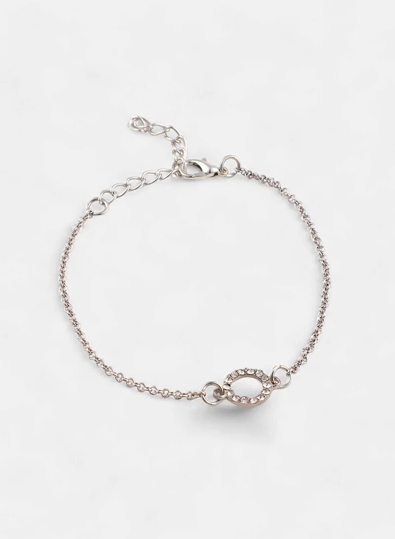 SOHI Celestrial Arrow Multi-Layer Artificial Bracelet Jewellery