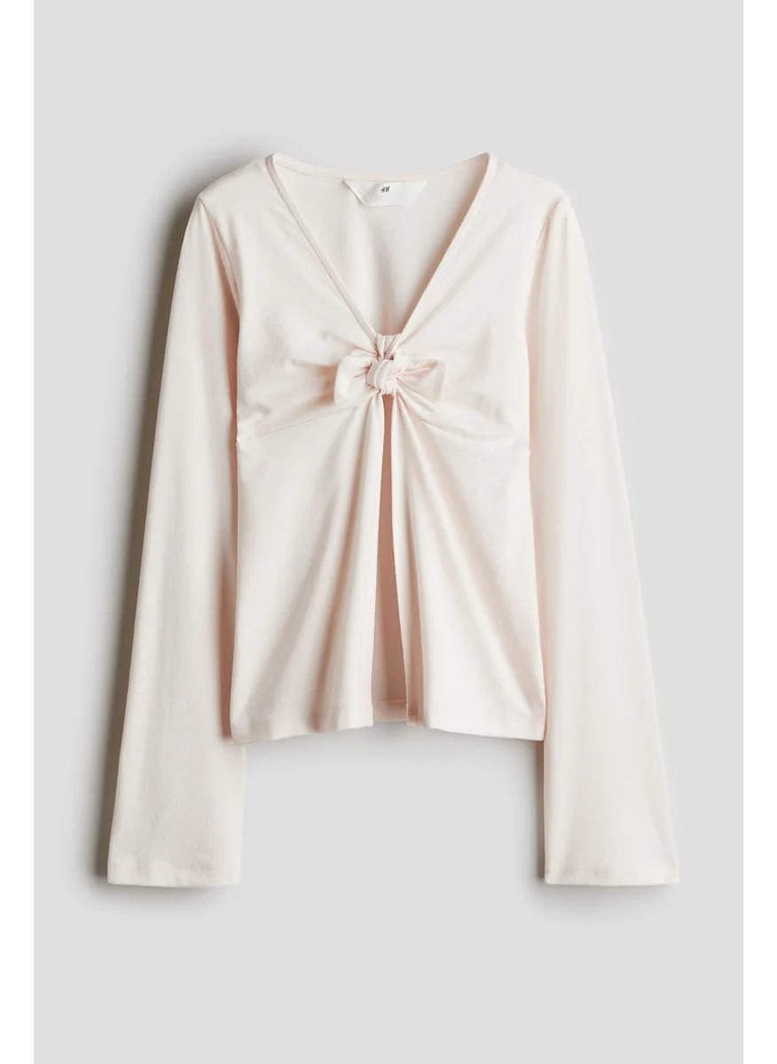 H&M Tie-Detail Cardigan