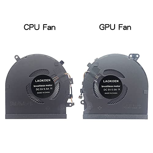 LAOKOEN New Replacement Cooling Fans for Razer Spirit Blade 15 RZ09-0270 RZ09-0300 RZ09-03009E97 RZ09-03009E21 RZ09-0328 RZ09-03287E22 RZ09-03289E21 RZ09-0369 RZ09-0369A RZ09-0369B RZ09-0369BE22 Laptop Fan - Image 3
