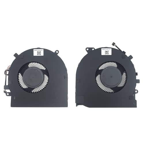 LAOKOEN New Replacement Cooling Fans for Razer Spirit Blade 15 RZ09-0270 RZ09-0300 RZ09-03009E97 RZ09-03009E21 RZ09-0328 RZ09-03287E22 RZ09-03289E21 RZ09-0369 RZ09-0369A RZ09-0369B RZ09-0369BE22 Laptop Fan - Image 1