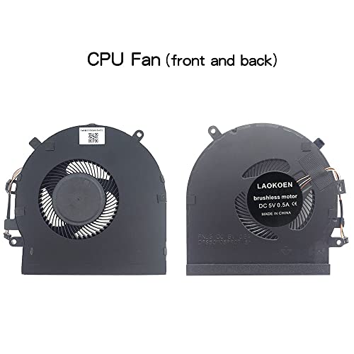 LAOKOEN New Replacement Cooling Fans for Razer Spirit Blade 15 RZ09-0270 RZ09-0300 RZ09-03009E97 RZ09-03009E21 RZ09-0328 RZ09-03287E22 RZ09-03289E21 RZ09-0369 RZ09-0369A RZ09-0369B RZ09-0369BE22 Laptop Fan - Image 4