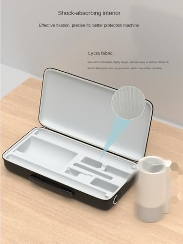 Rokeblau Projector Storage Carrying Case for XGIMI MOGO 3 Pro and Powerbase Stand, Hard EVA Portable Case Perfectly fits with MOGO 3 Pro, Accessories,Shock-Proof, Water-Proof, Drop-Proof - Image 4