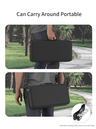 Rokeblau Projector Storage Carrying Case for XGIMI MOGO 3 Pro and Powerbase Stand, Hard EVA Portable Case Perfectly fits with MOGO 3 Pro, Accessories,Shock-Proof, Water-Proof, Drop-Proof - Image 5