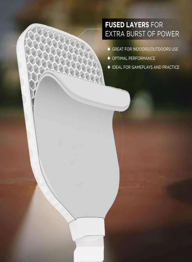 Prince - Force Elite Elongated Pickleball Paddle, Lightweight High-Performance Paddle with Textured Surface for Power, Control, and Precision, Blue - Image 5