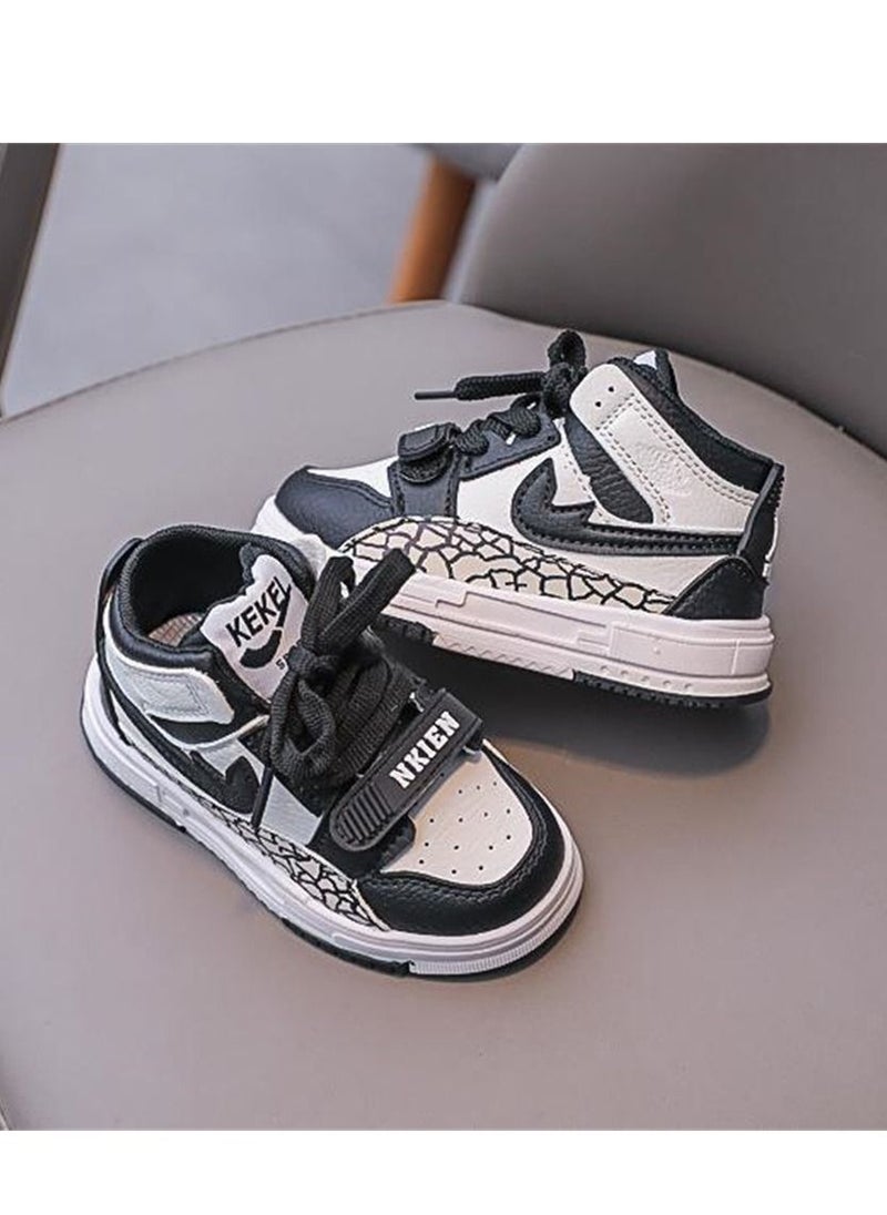 Loquat - Soft Bottom For Children  Sneakers Black - Image 1