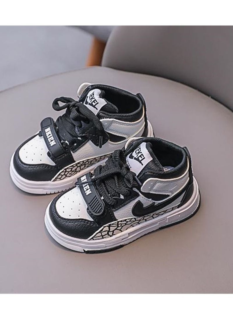 Loquat - Soft Bottom For Children  Sneakers Black - Image 1